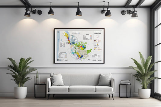 Bordeaux Wine Map – Real Data