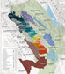 Napa Valley – Real Data Wine Map Poster