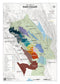 Napa Valley – Real Data Wine Map Poster