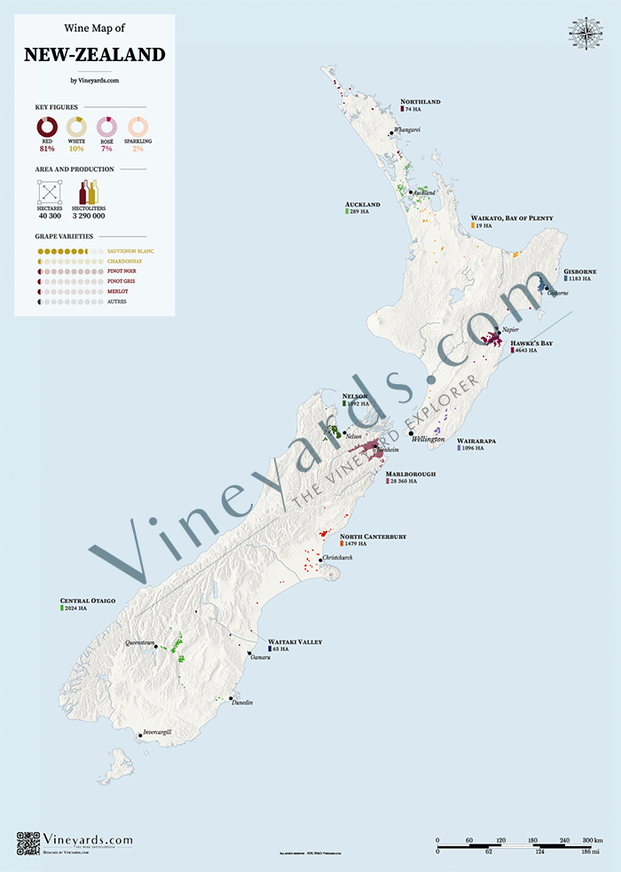 New Zealand Rivers Map